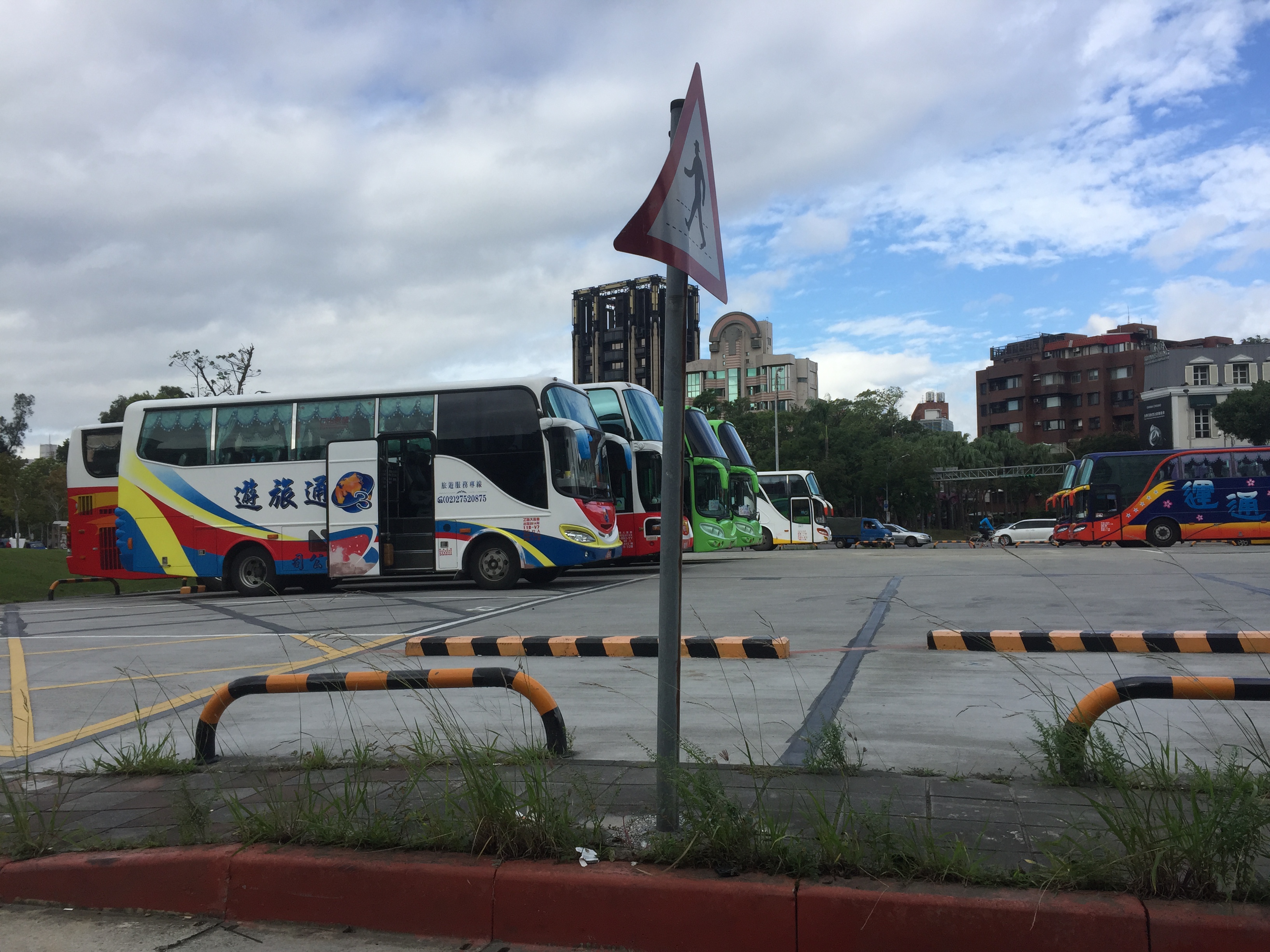 士林區臨時大客車停車場現況